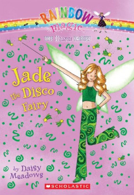 Book cover for "Jade the Disco Fairy" by Daisy Meadows