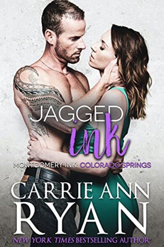 Book cover for "Jagged Ink" by Carrie Ann Ryan