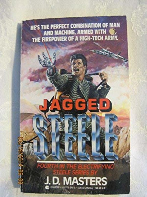Book cover for "Jagged Steele" by Victor Milan