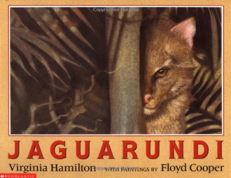 Book cover for "Jaguarundi" by Virginia Hamilton