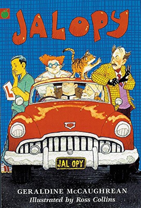 Book cover for "Jalopy" by Geraldine McCaughrean