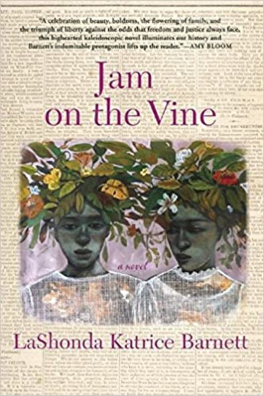 Book cover for "Jam on the Vine" by LaShonda Barnett