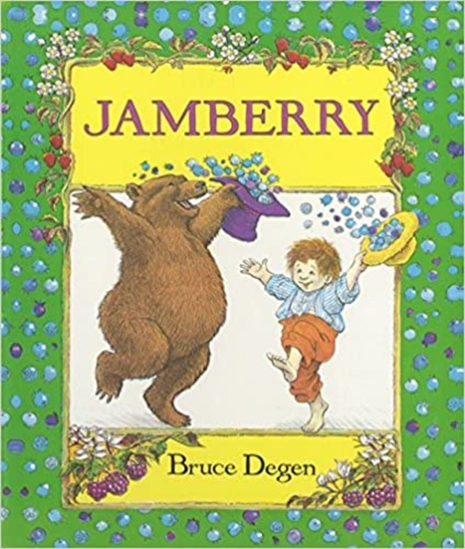 Book cover for "Jamberry" by Bruce Degen