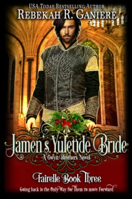 Book cover for "Jamen's Yuletide Bride" by Rebekah R Ganiere