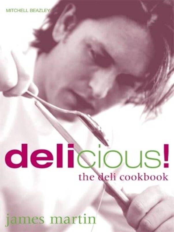 Book cover for "James Martin's Delicious!" by James Martin