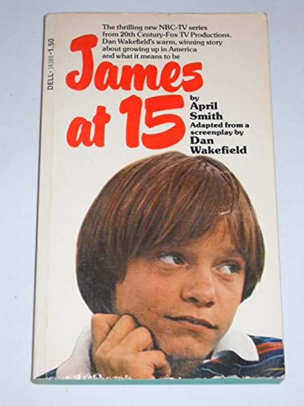 Book cover for "James at 15" by April Smith