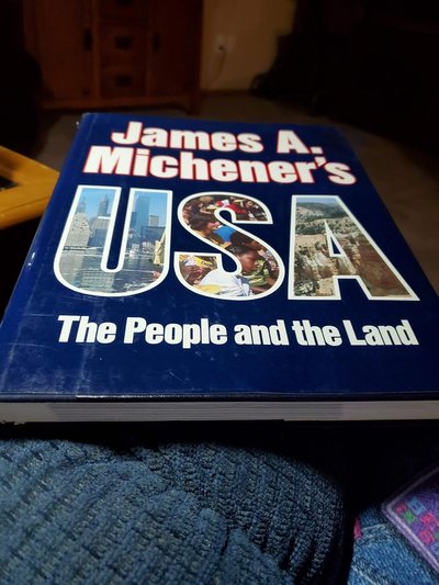 Book cover for "James A. Michener's USA" by James A. Michener