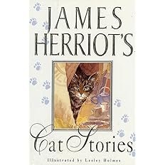 Book cover for "James Herriot's Cat Stories" by James Herriot