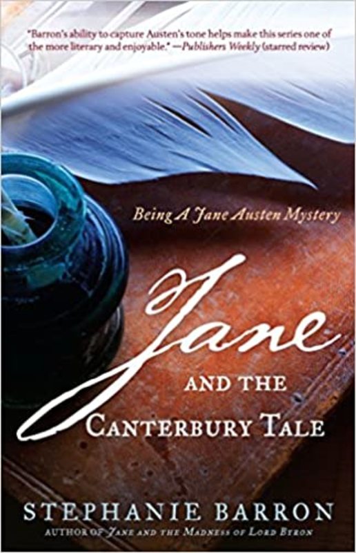 Book cover for "Jane and the Canterbury Tale" by Stephanie Barron