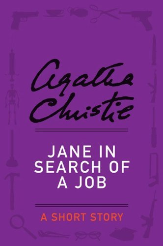 Book cover for "Jane in Search of a Job" by Agatha Christie