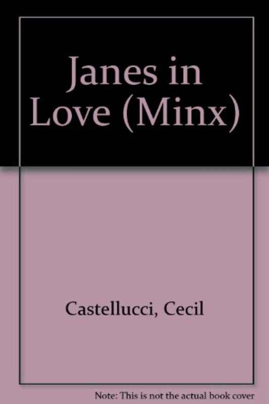 Book cover for "Janes in Love" by Cecil Castellucci