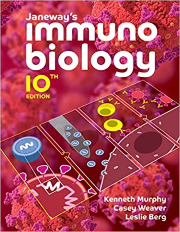 Book cover for "Janeway's Immunobiology" by Kenneth M. Murphy