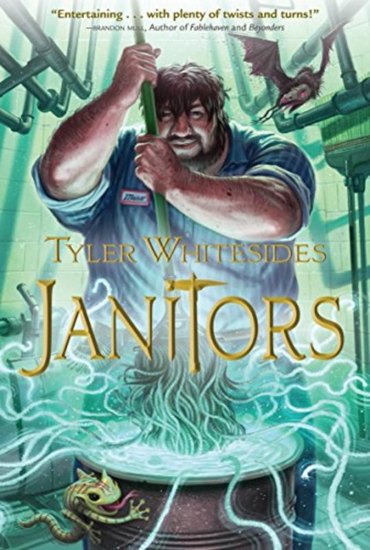 Book cover for "Janitors" by Tyler Whitesides