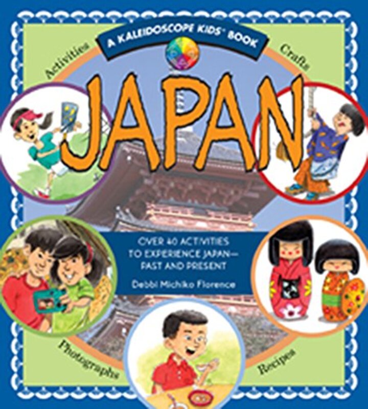 Book cover for "Japan : Over 40 Activities to Experience Japan - Past and Present" by Debbi Michiko Florence