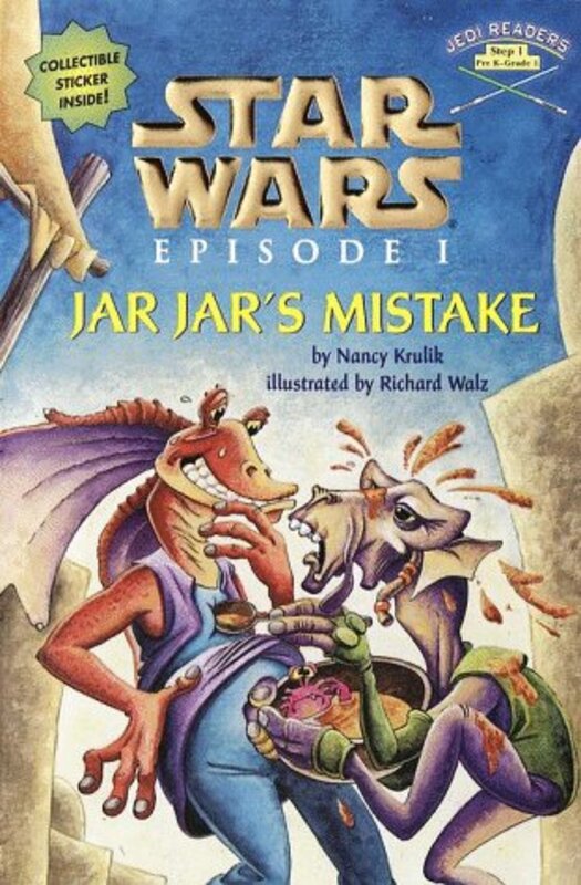 Book cover for "Jar Jar's Mistake" by Nancy Krulik