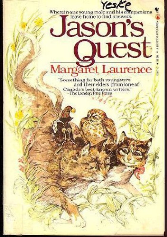 Book cover for "Jason's Quest" by Margaret Laurence