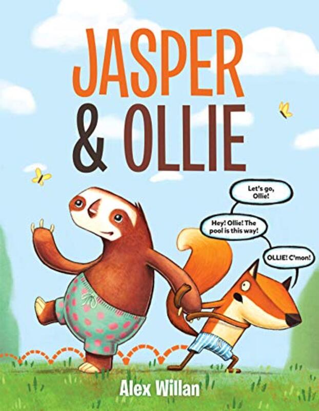 Book cover for "Jasper and Ollie" by Alex Willan