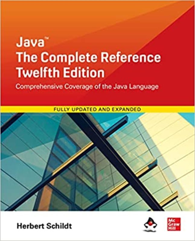 Book cover for "Java" by Herbert Schildt
