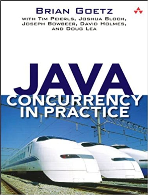 Book cover for "Java Concurrency in Practice" by Brian Goetz