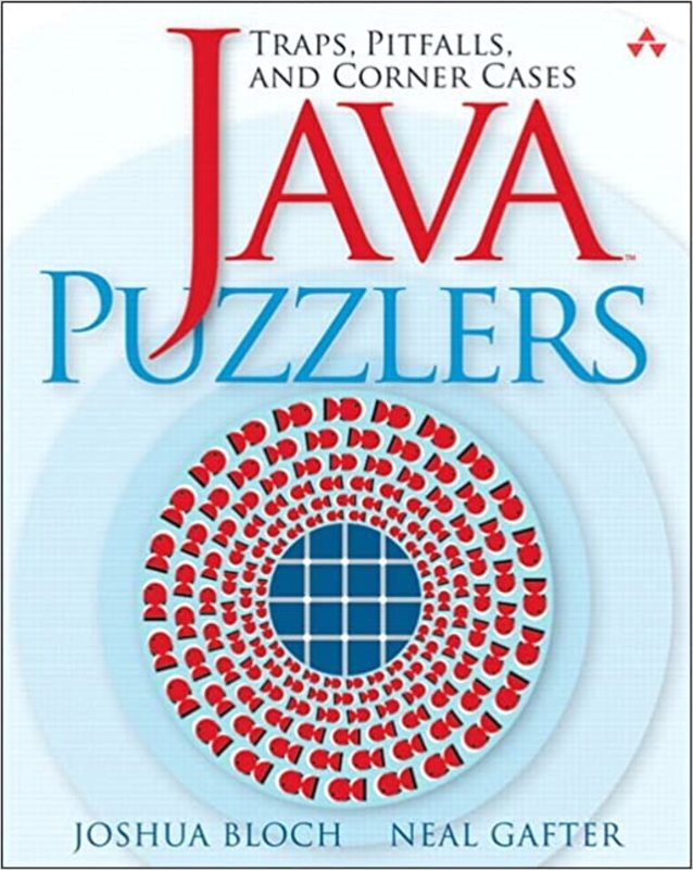Book cover for "Java Puzzlers" by Joshua Bloch