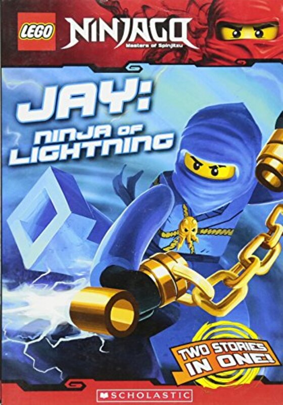 Book cover for "Jay: Ninja of Lightning" by Greg Farshtey