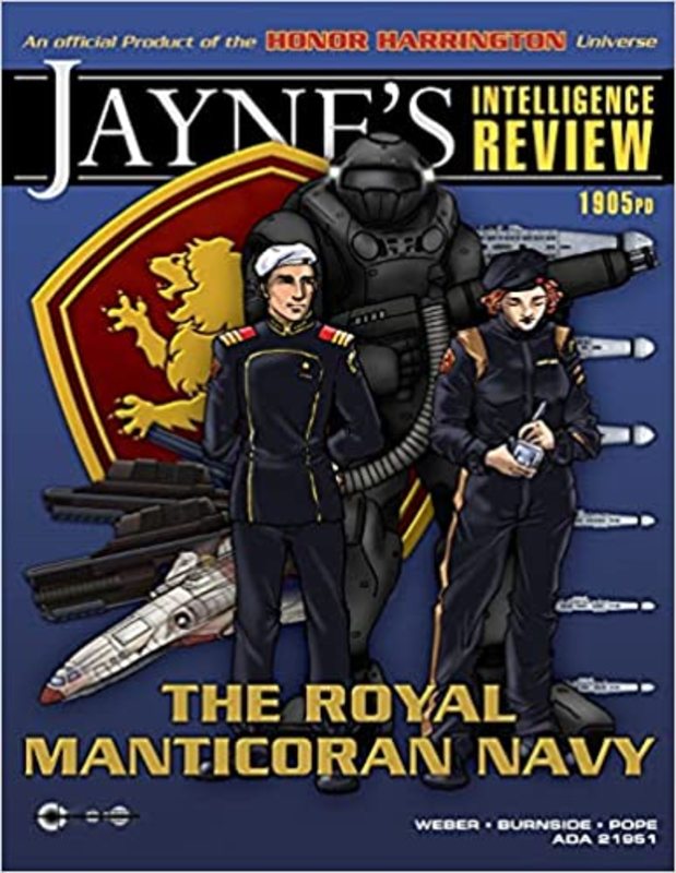 Book cover for "Jayne's Intelligence Review" by David Weber