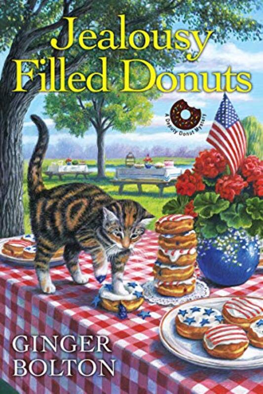 Book cover for "Jealousy Filled Donuts" by Ginger Bolton
