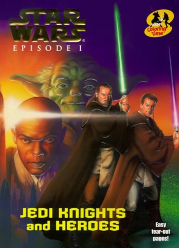 Book cover for "Jedi Knights and Heroes" by Marc Cerasini