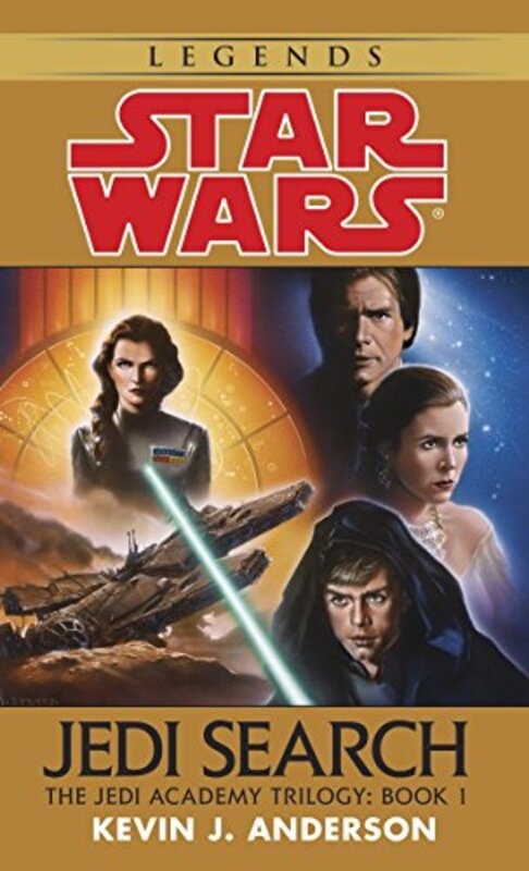 Book cover for "Jedi Search" by Kevin J Anderson