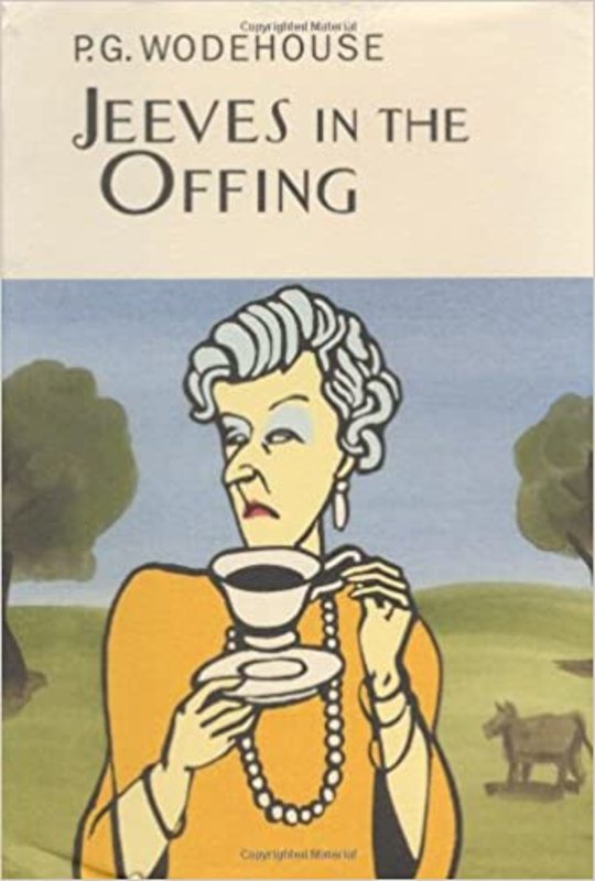 Book cover for "Jeeves in the Offing" by PG Wodehouse