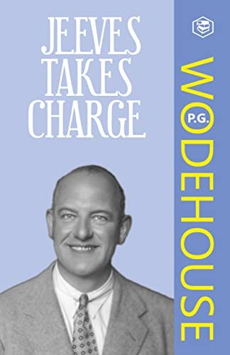 Book cover for "Jeeves Takes Charge" by PG Wodehouse