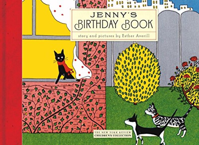 Book cover for "Jenny's Birthday Book" by Esther Averill