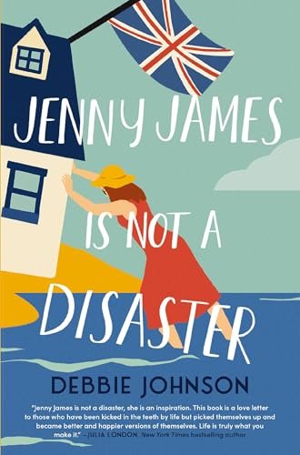 Book cover for "Jenny James Is Not a Disaster" by Debbie Johnson