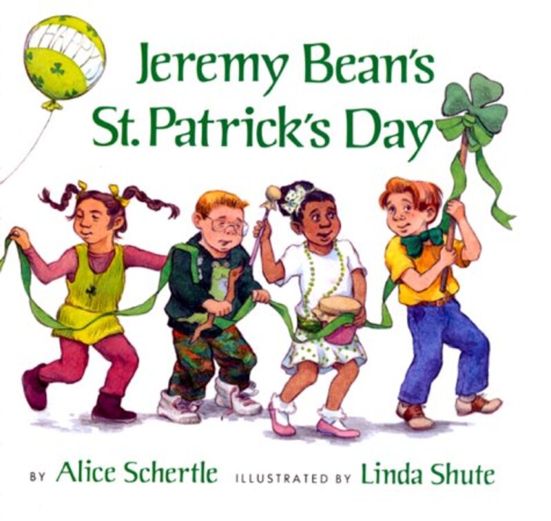 Book cover for "Jeremy Bean's St. Patrick's Day" by Alice Schertle