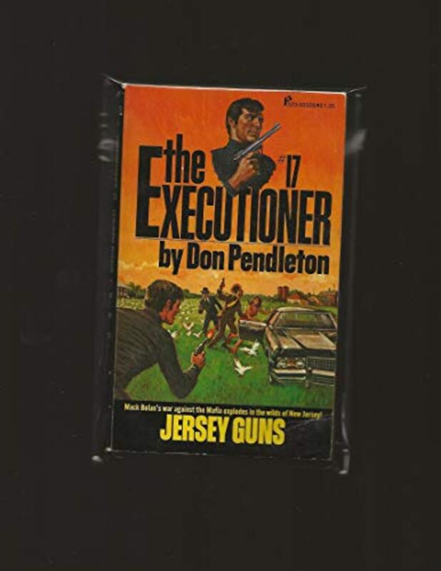 Book cover for "Jersey Guns" by Don Pendleton