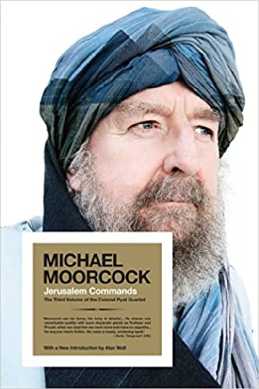 Book cover for "Jerusalem Commands" by Michael Moorcock