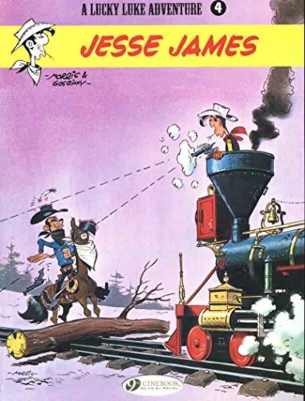 Book cover for "Jesse James" by Rene Goscinny