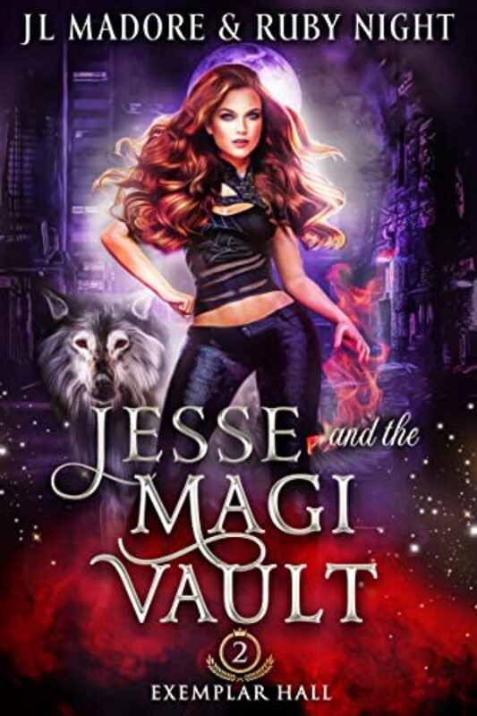 Book cover for "Jesse and the Magi Vault" by JL Madore