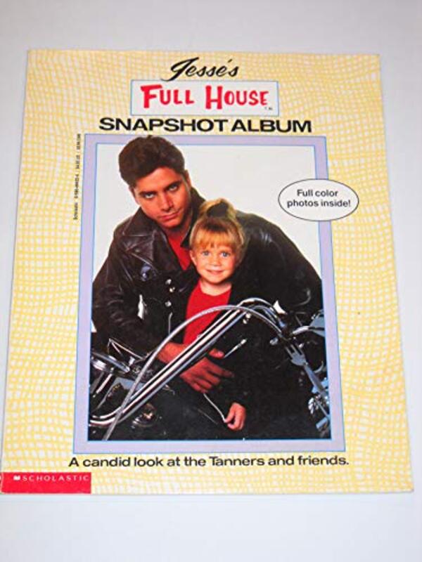 Book cover for "Jesse's Full House Snapshot Album" by Nancy Krulik
