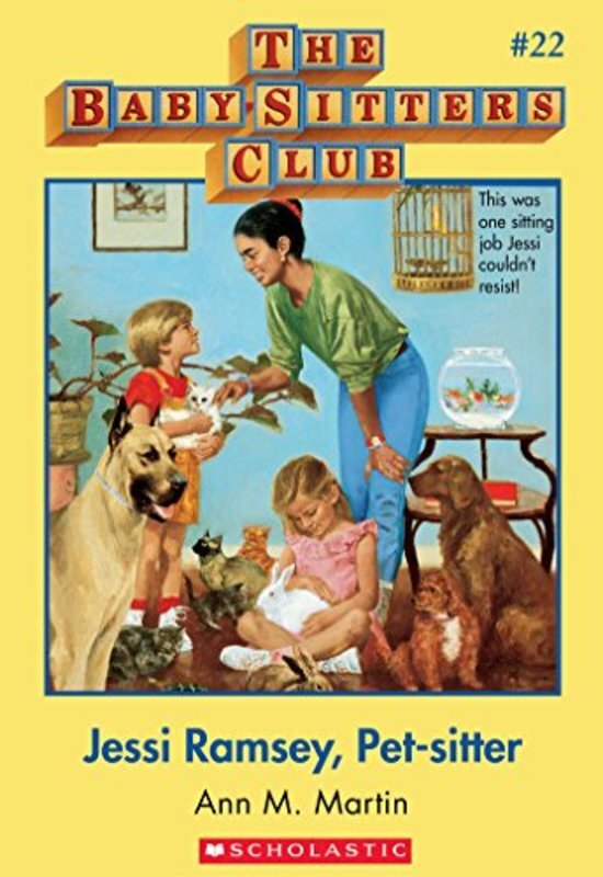 Book cover for "Jessi Ramsey, Pet-sitter" by Ann M. Martin