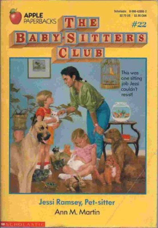 Book cover for "Jessi Ramsey, Pet-sitter" by Ann M Martin