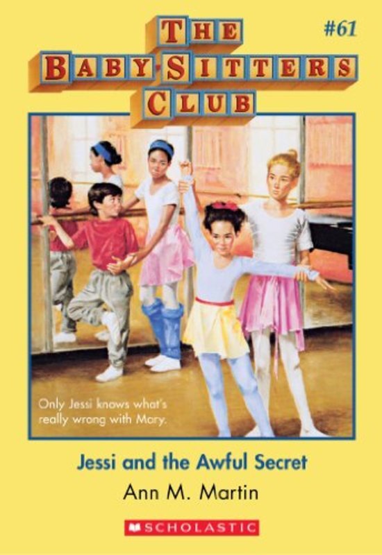 Book cover for "Jessi and the Awful Secret" by Ann M. Martin