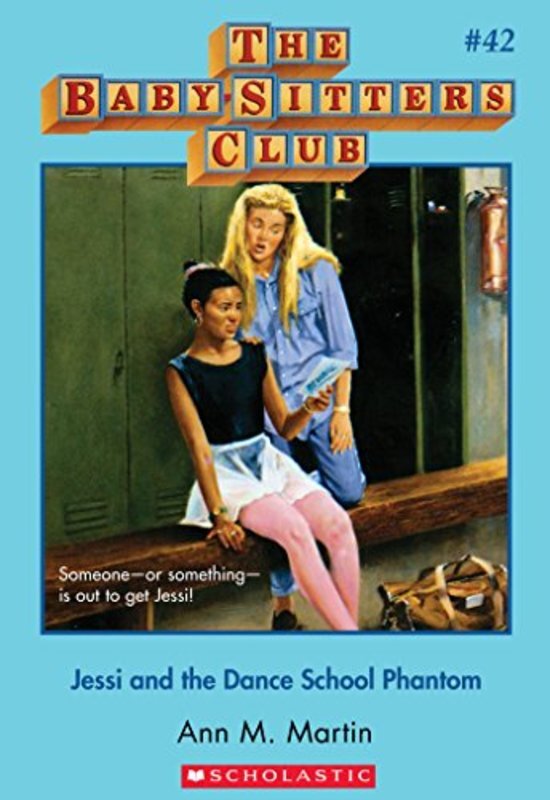 Book cover for "Jessi and the Dance School Phantom" by Ann M. Martin
