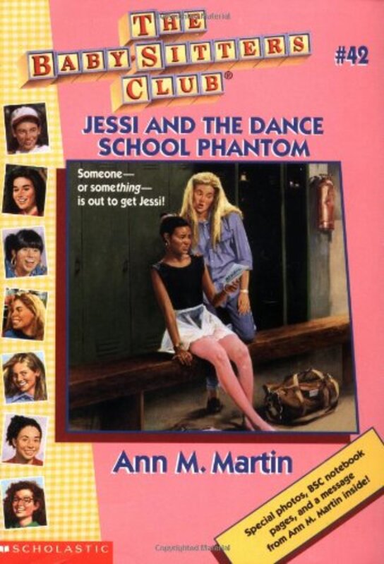 Book cover for "Jessi and the Dance School Phantom" by Ann M Martin