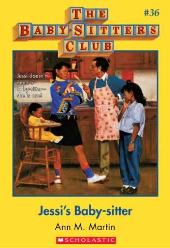 Book cover for "Jessi's Baby-sitter" by Ann M. Martin