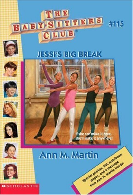 Book cover for "Jessi's Big Break" by Ann M Martin
