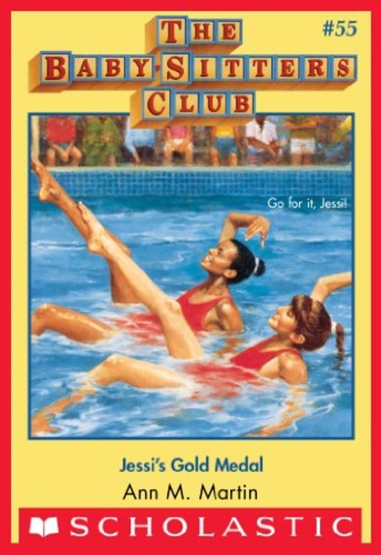 Book cover for "Jessi's Gold Medal" by Ann M. Martin