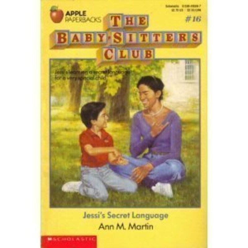 Book cover for "Jessi's Secret Language" by Ann M Martin