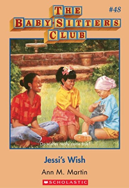 Book cover for "Jessi's Wish" by Ann M. Martin