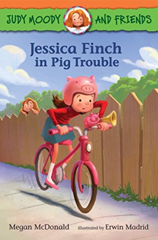 Book cover for "Jessica Finch in Pig Trouble" by Megan McDonald